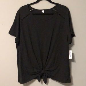 Old Navy Women’s Black T-shirt, Size XXL.